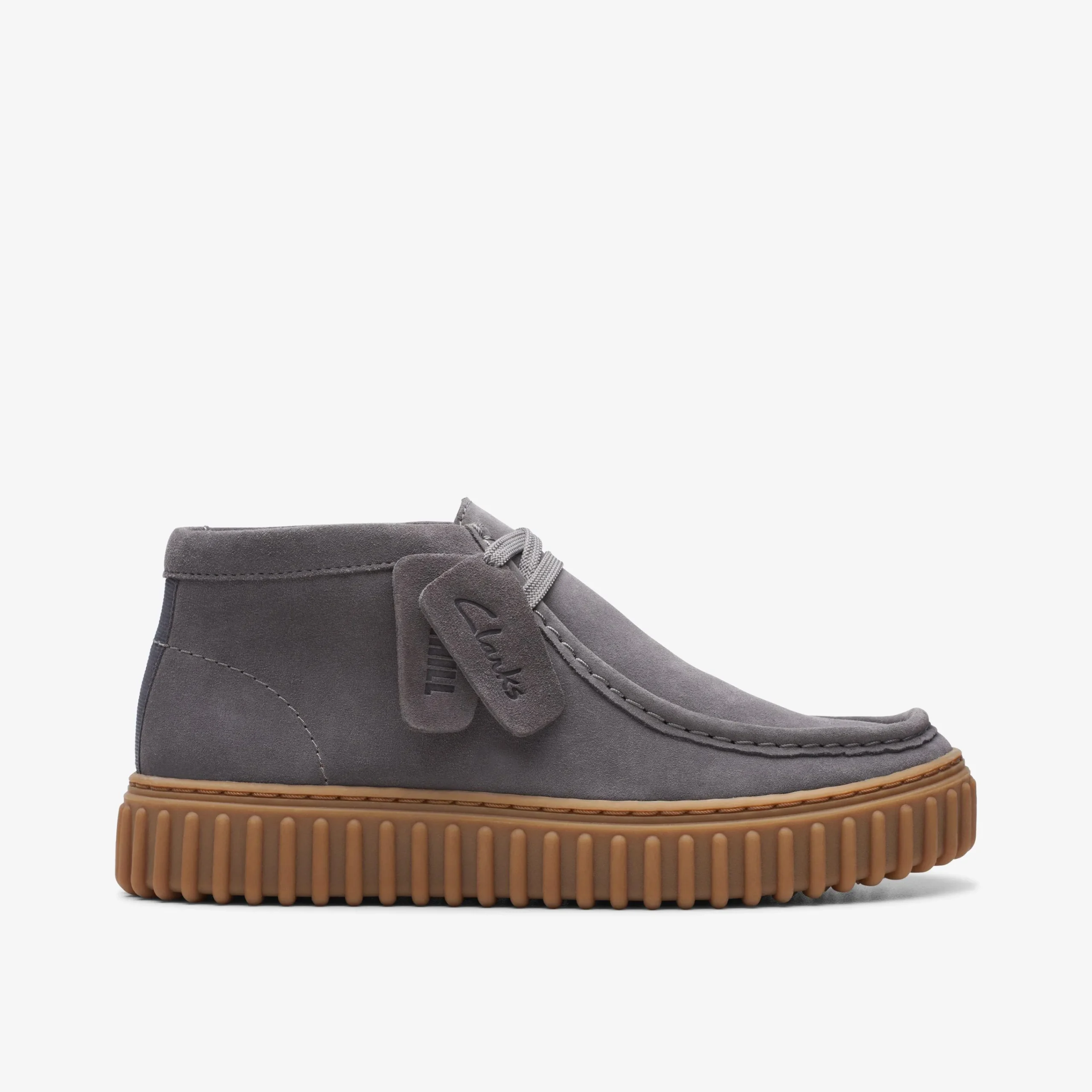 Clarks Torhill Kid Grey Suede Hot