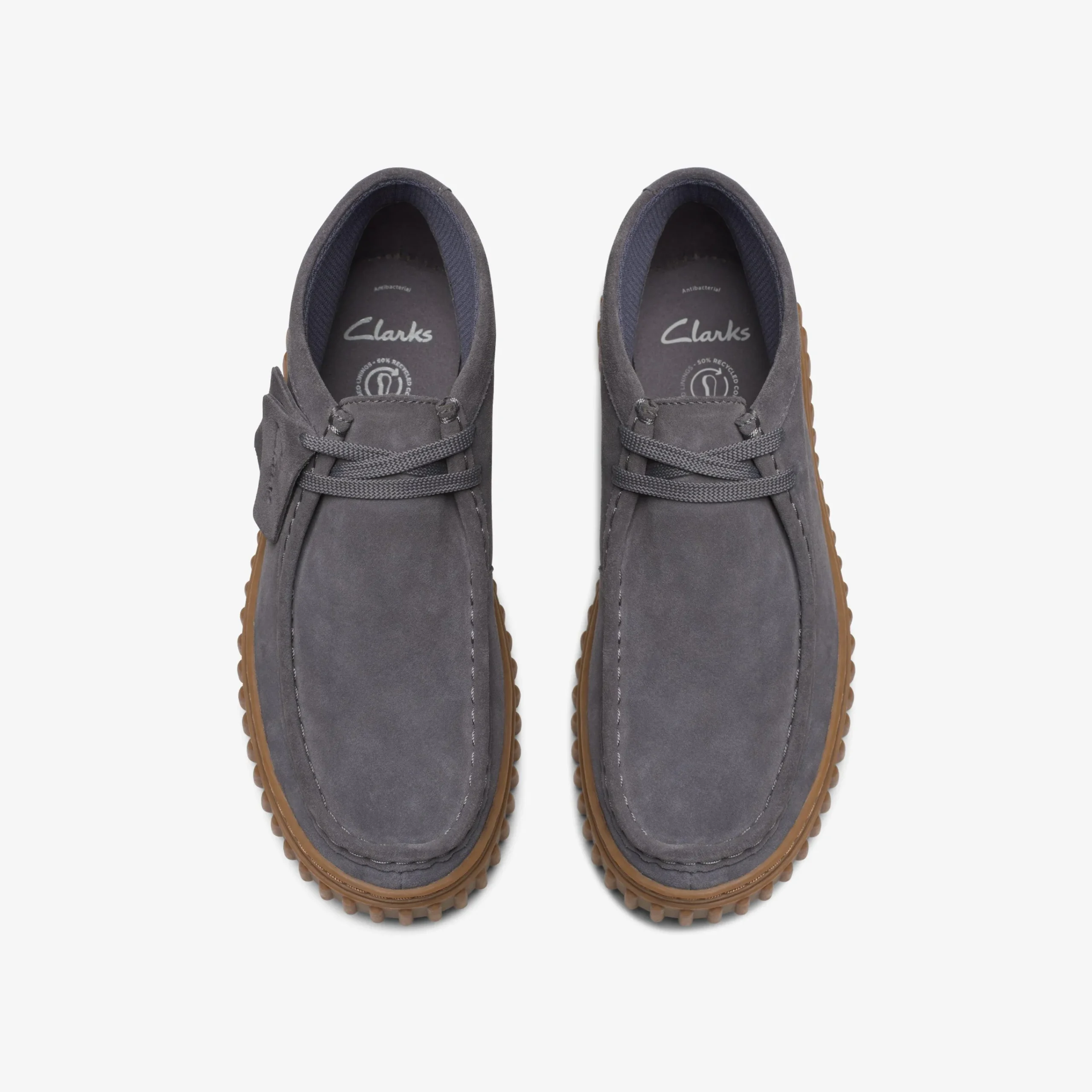 Clarks Torhill Kid Grey Suede Hot