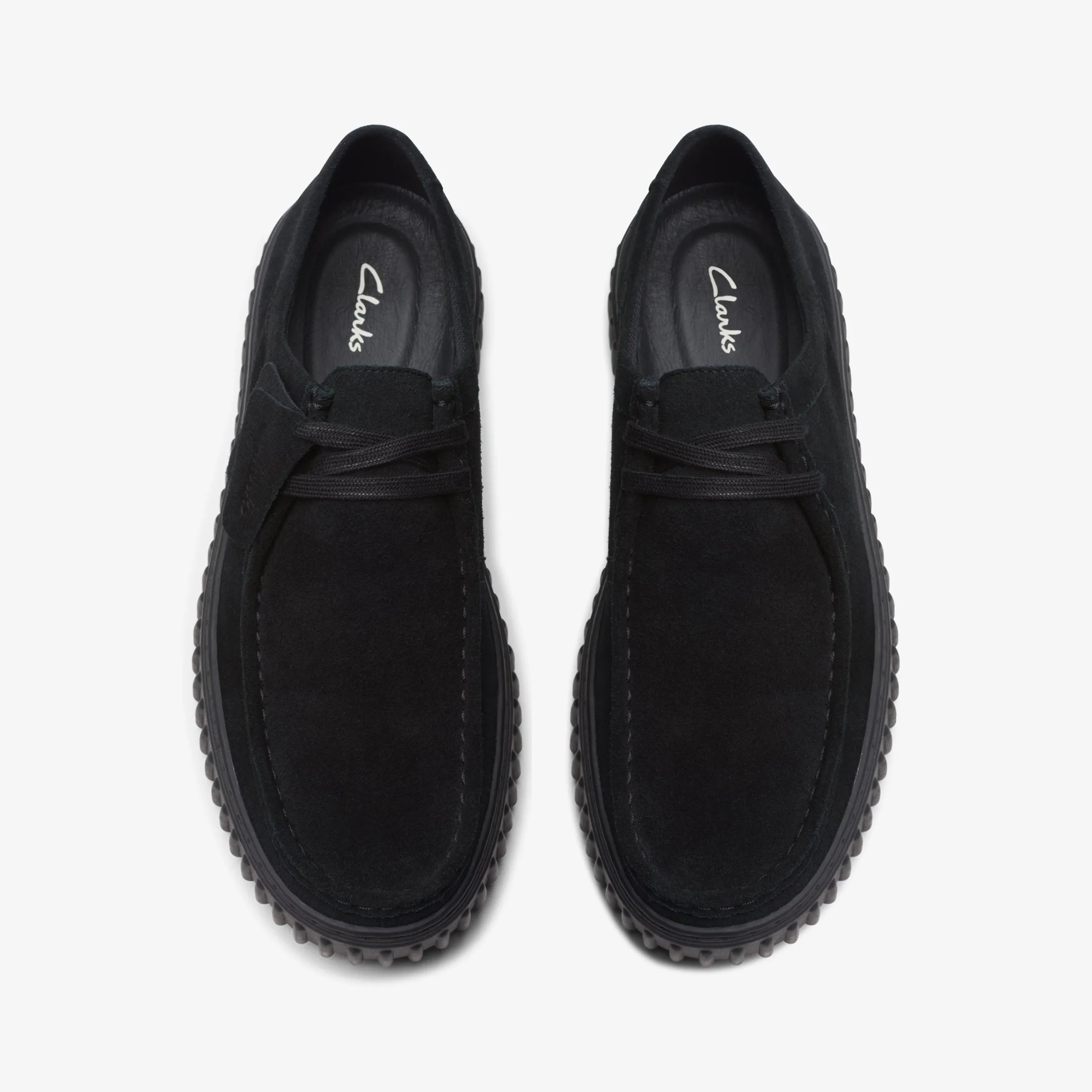 Clarks Torhill Lo Black Suede Cheap