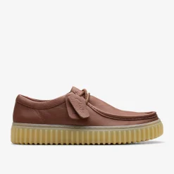 Clarks Torhill Lo British Tan Leather Cheap