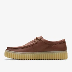 Clarks Torhill Lo British Tan Leather Cheap