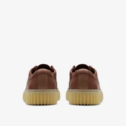 Clarks Torhill Lo British Tan Leather Cheap