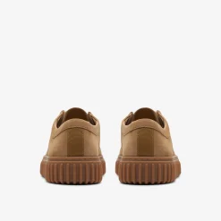 Clarks Torhill Lo Dark Sand Suede Clearance