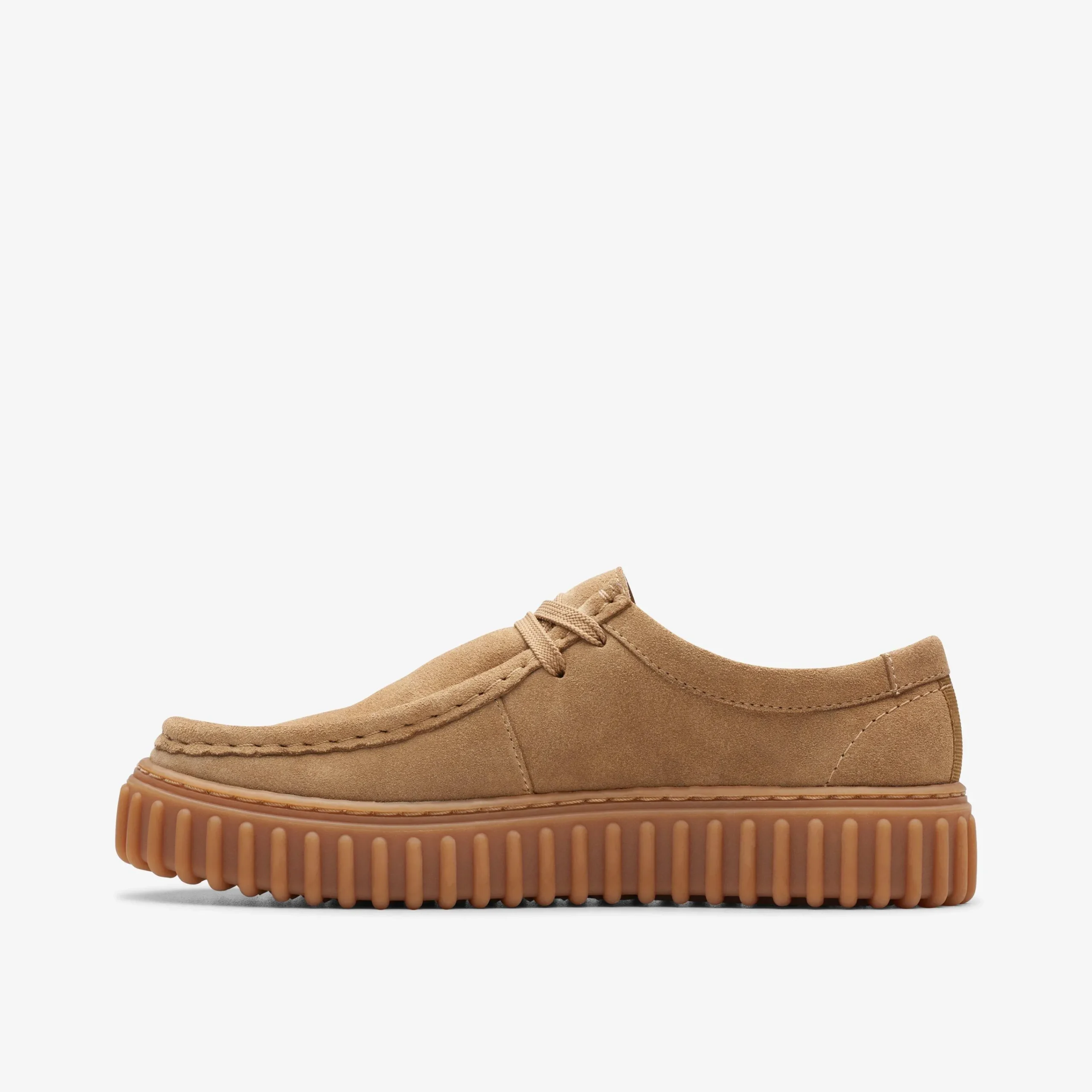 Clarks Torhill Lo Kid Dark Sand Suede Online