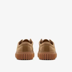 Clarks Torhill Lo Kid Dark Sand Suede Online