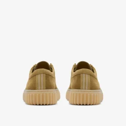 Clarks Torhill Lo Light Olive Suede Best