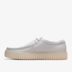 Clarks Torhill Lo Off White Leather Best Sale