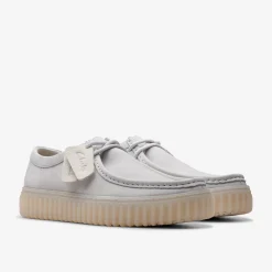 Clarks Torhill Lo Off White Leather Best Sale