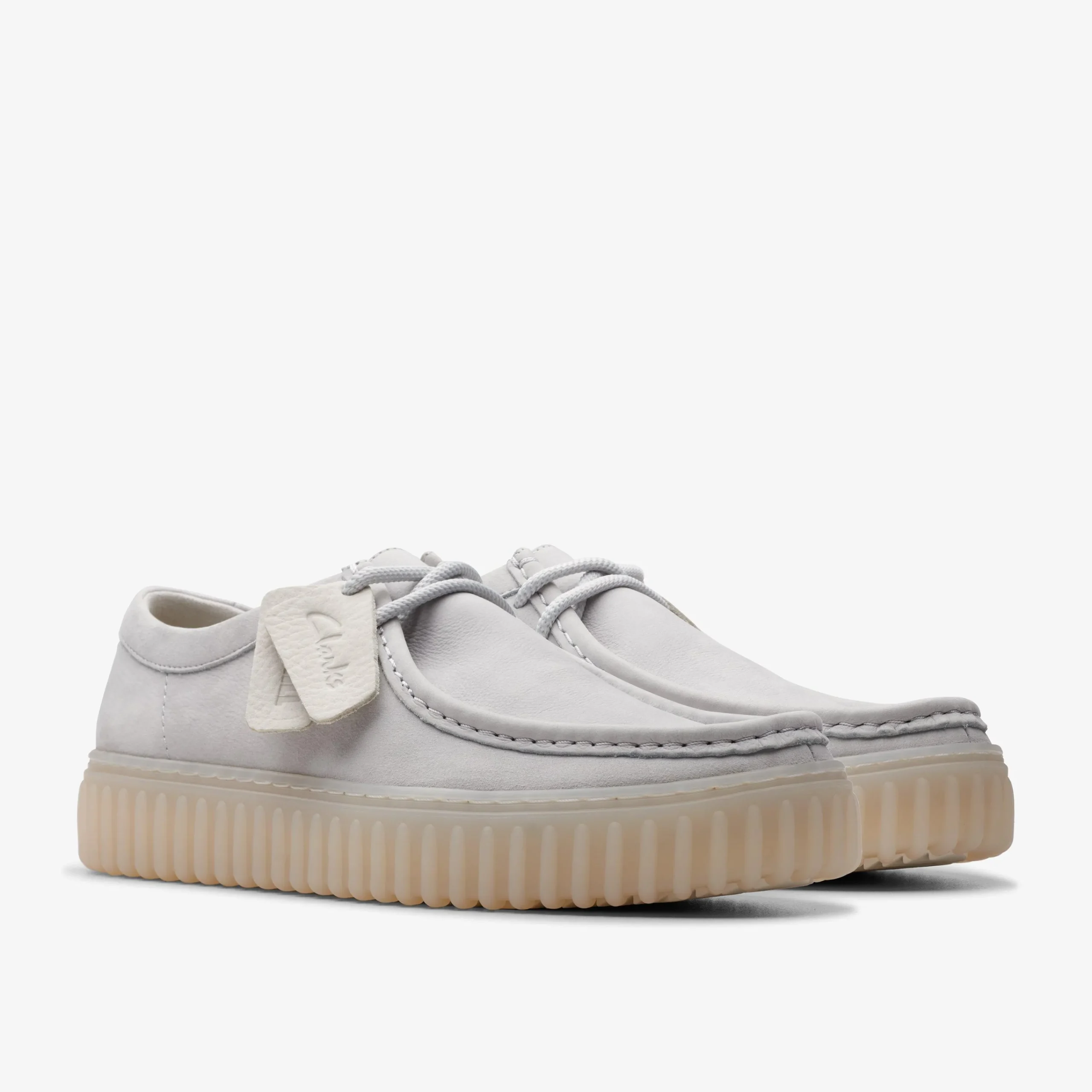 Clarks Torhill Lo Off White Leather Best Sale