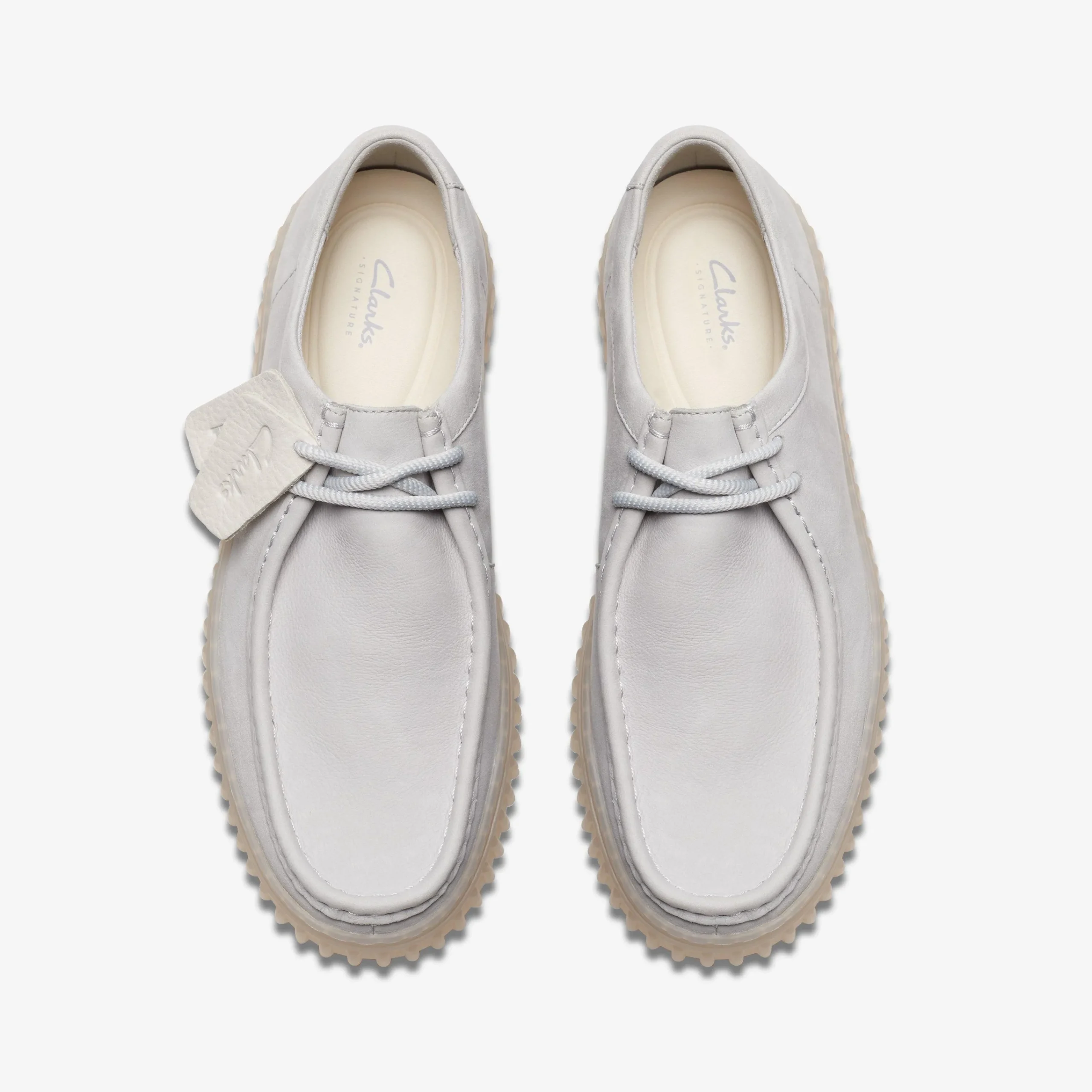 Clarks Torhill Lo Off White Leather Best Sale