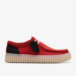Clarks Torhill Lo Red Combination Sale