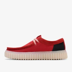 Clarks Torhill Lo Red Combination Sale