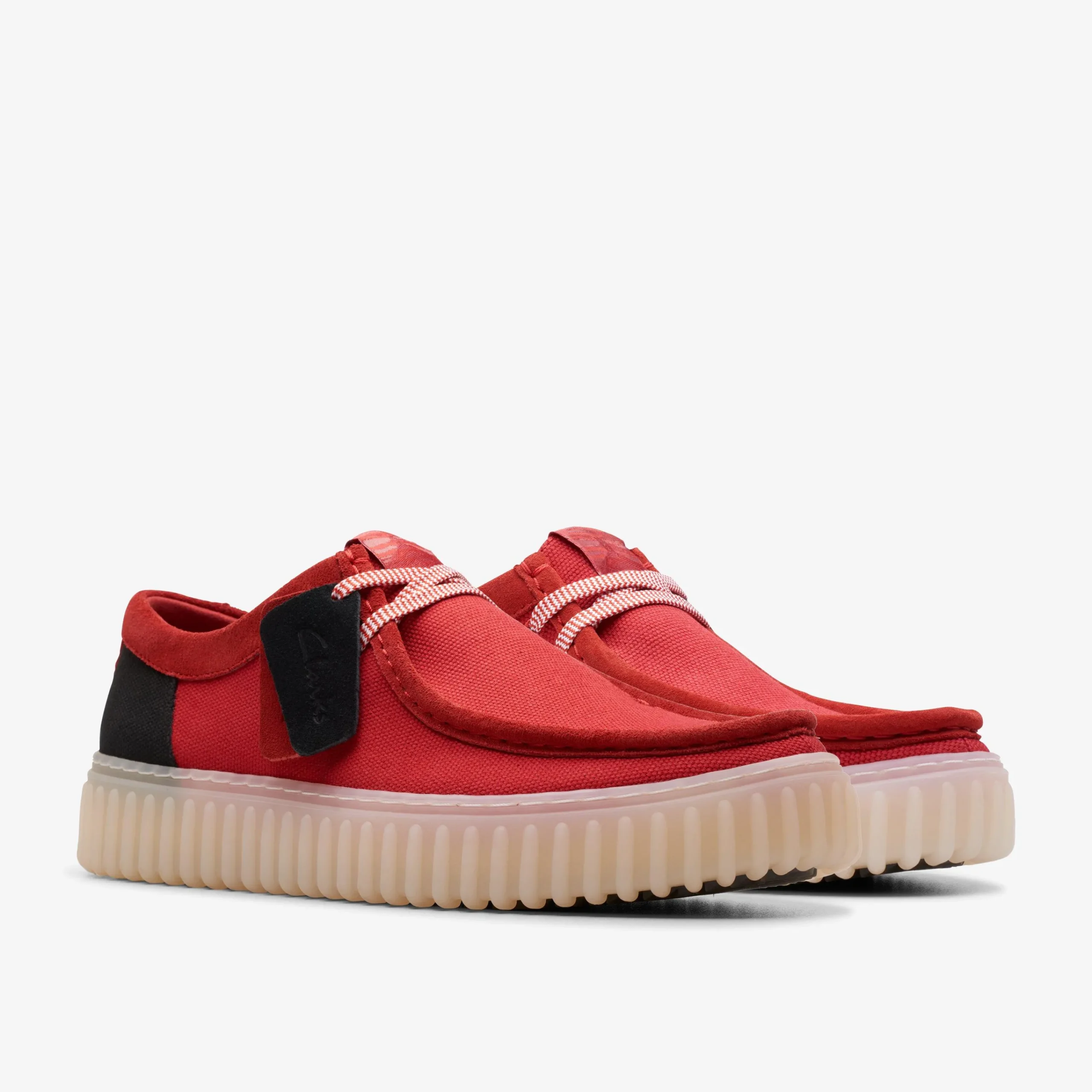 Clarks Torhill Lo Red Combination Sale