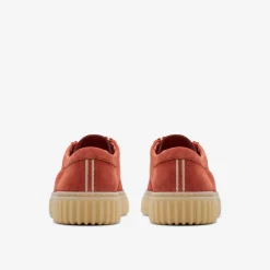 Clarks Torhill Lo Rust Suede Fashion