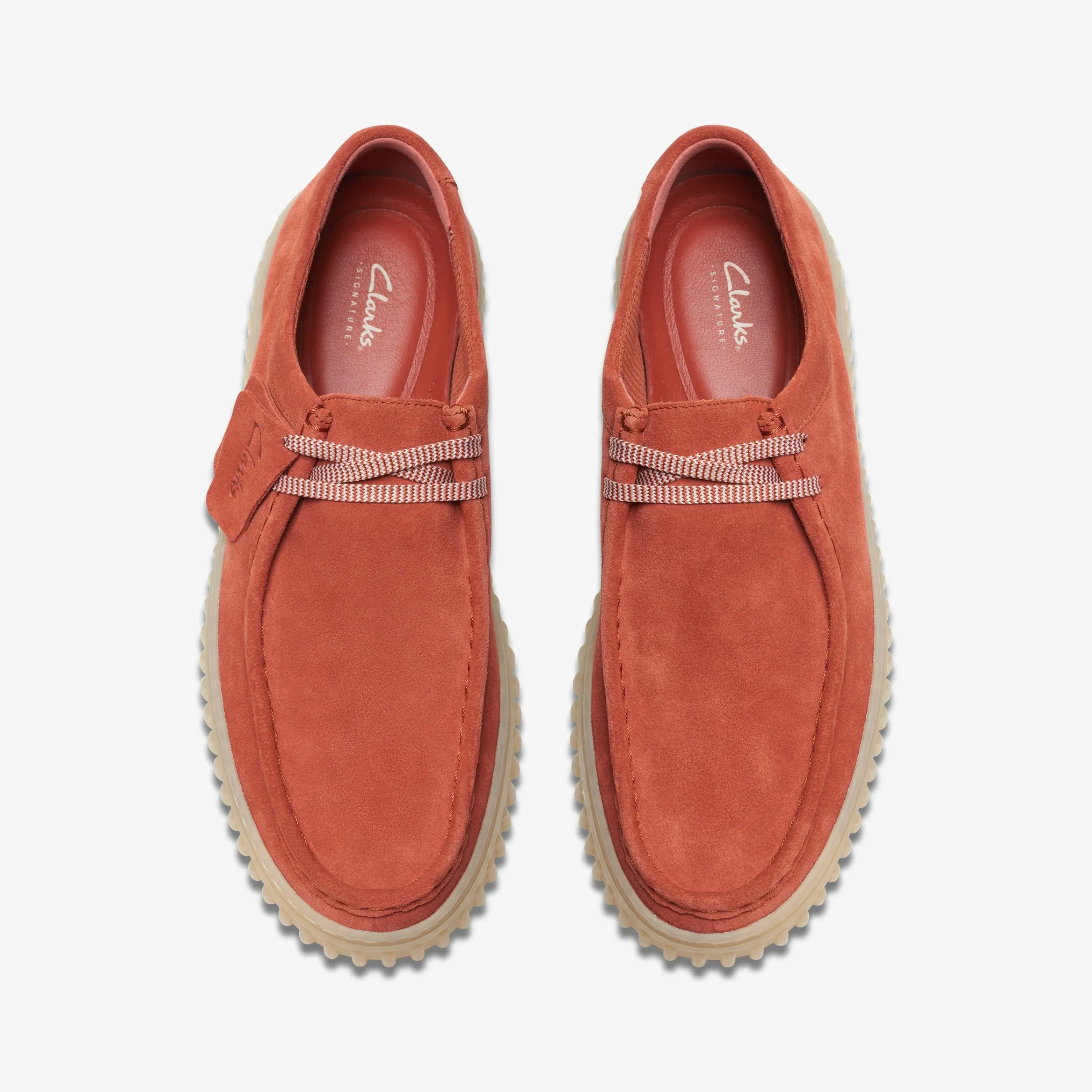 Clarks Torhill Lo Rust Suede Fashion