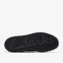 Clarks Torhill Maple Black Leather Cheap