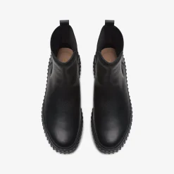 Clarks Torhill Maple Black Leather Cheap
