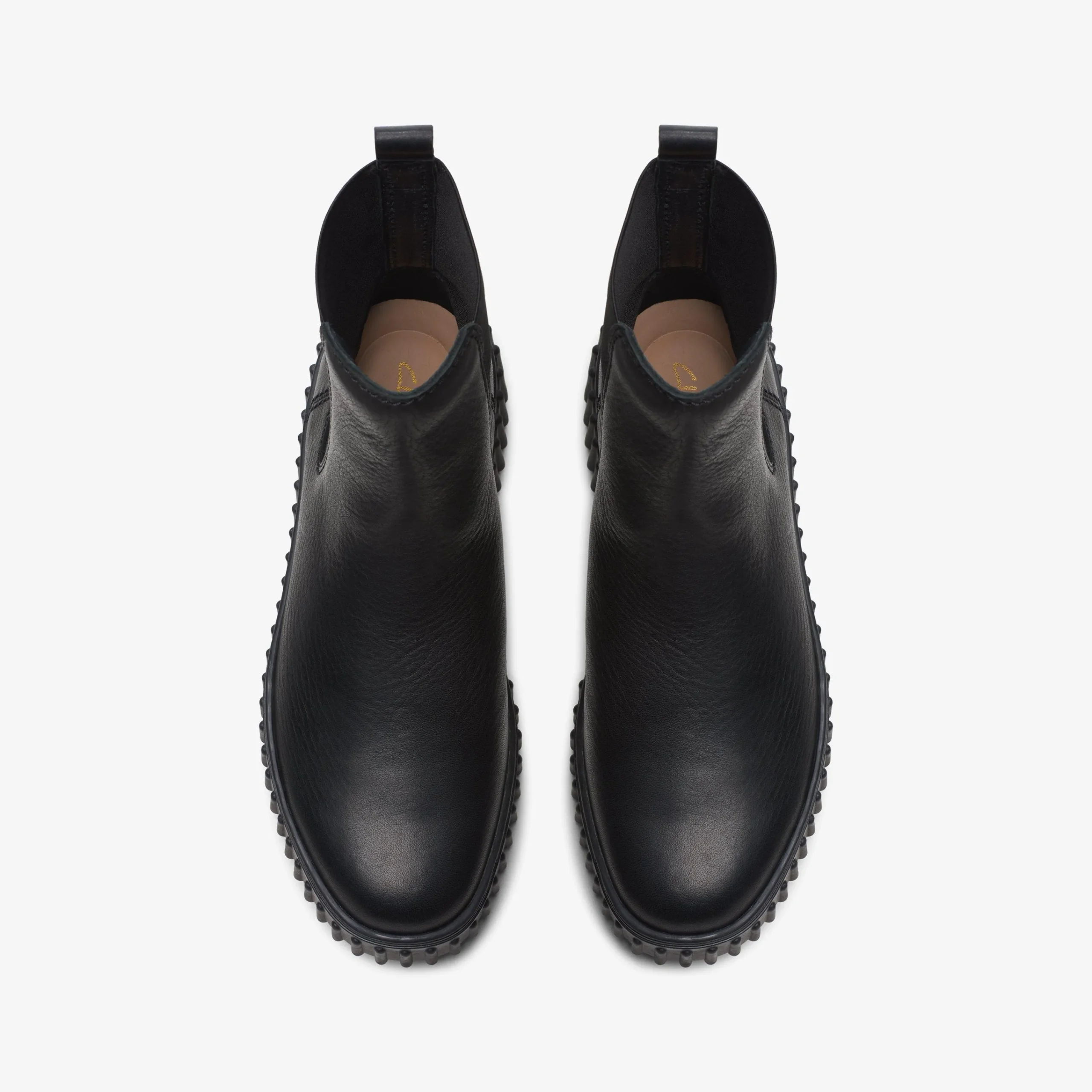 Clarks Torhill Maple Black Leather Cheap