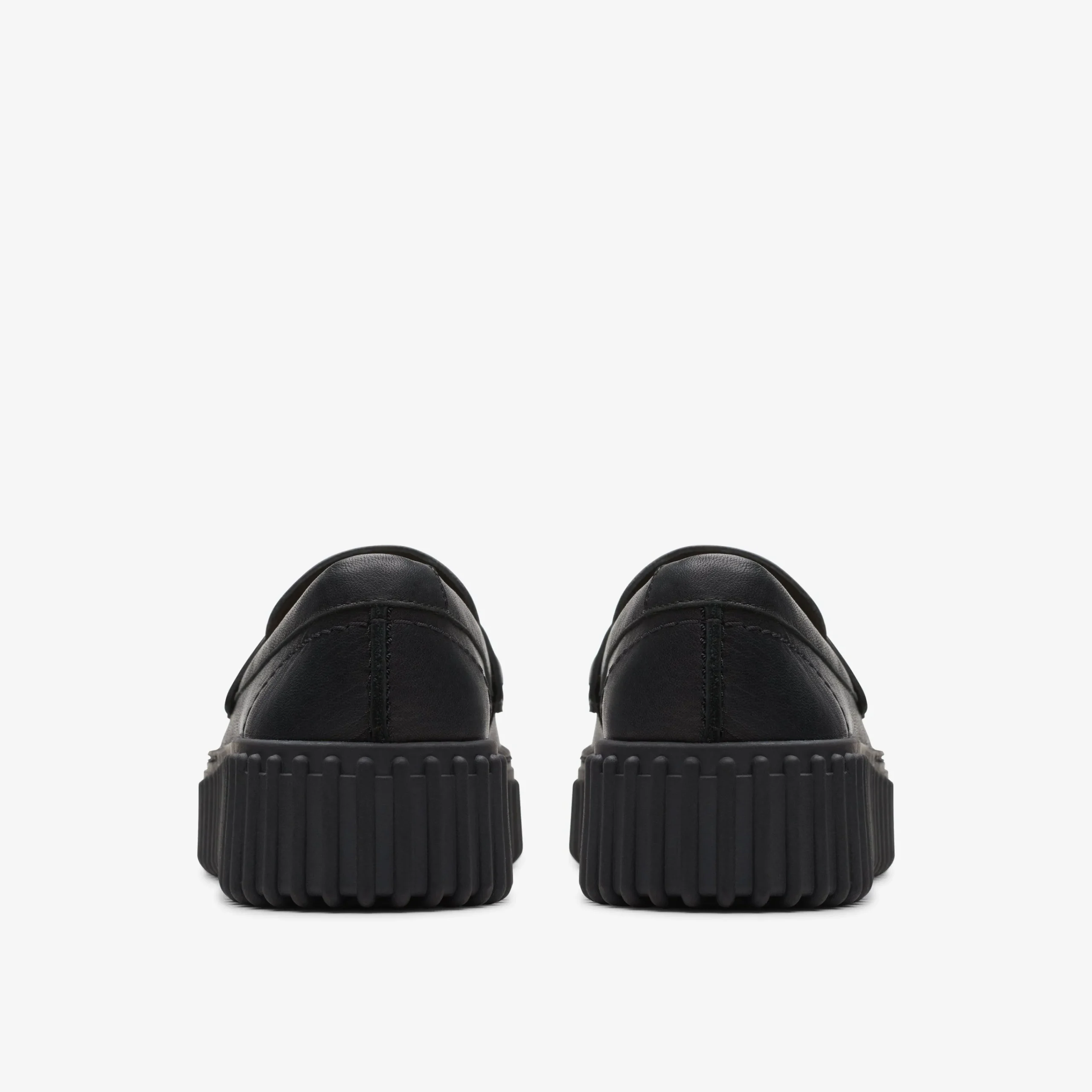 Clarks Torhill Penny Black Leather Shop