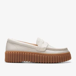 Clarks Torhill Penny Cream Interest Store