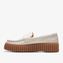 Clarks Torhill Penny Cream Interest Store