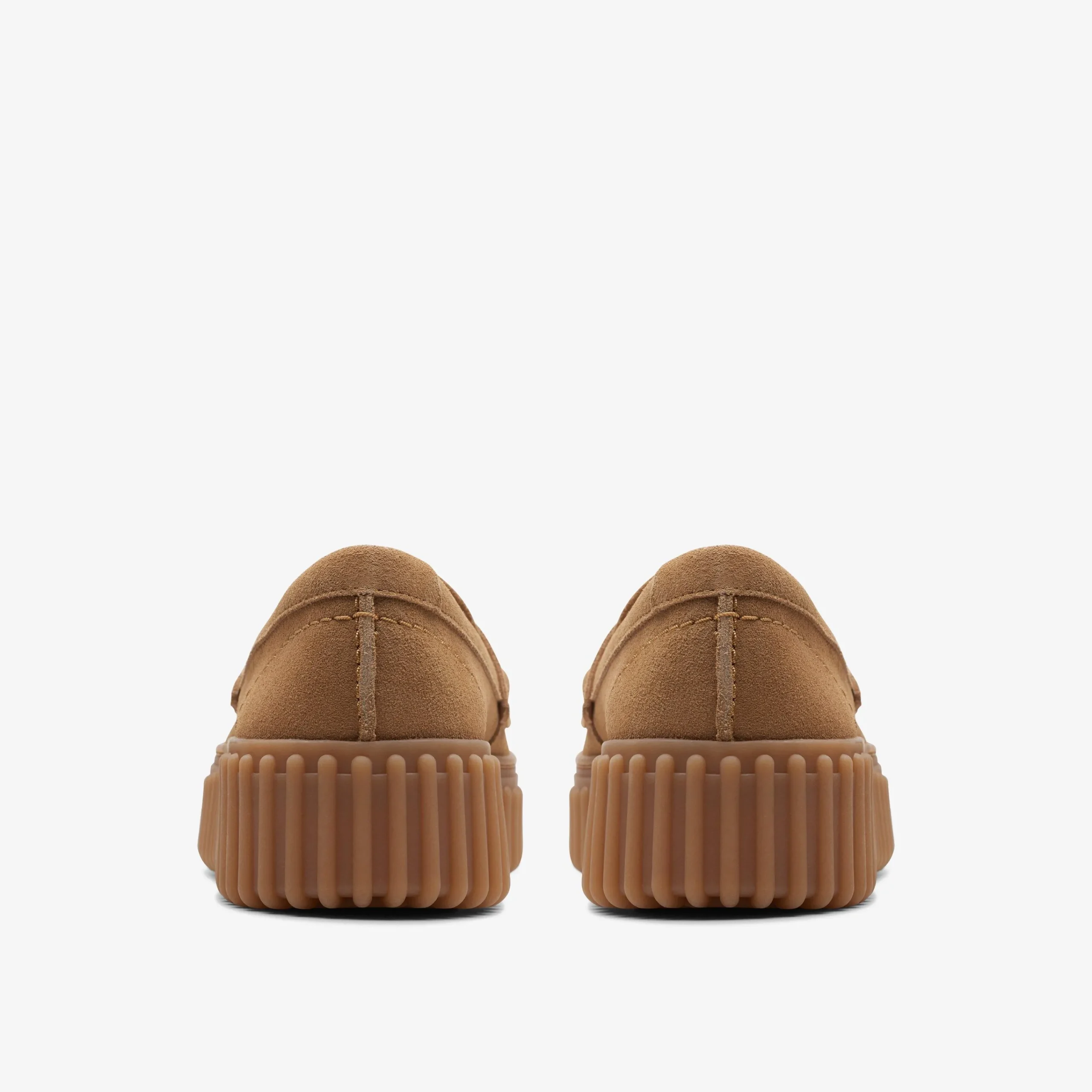 Clarks Torhill Penny Light Tan Suede Store