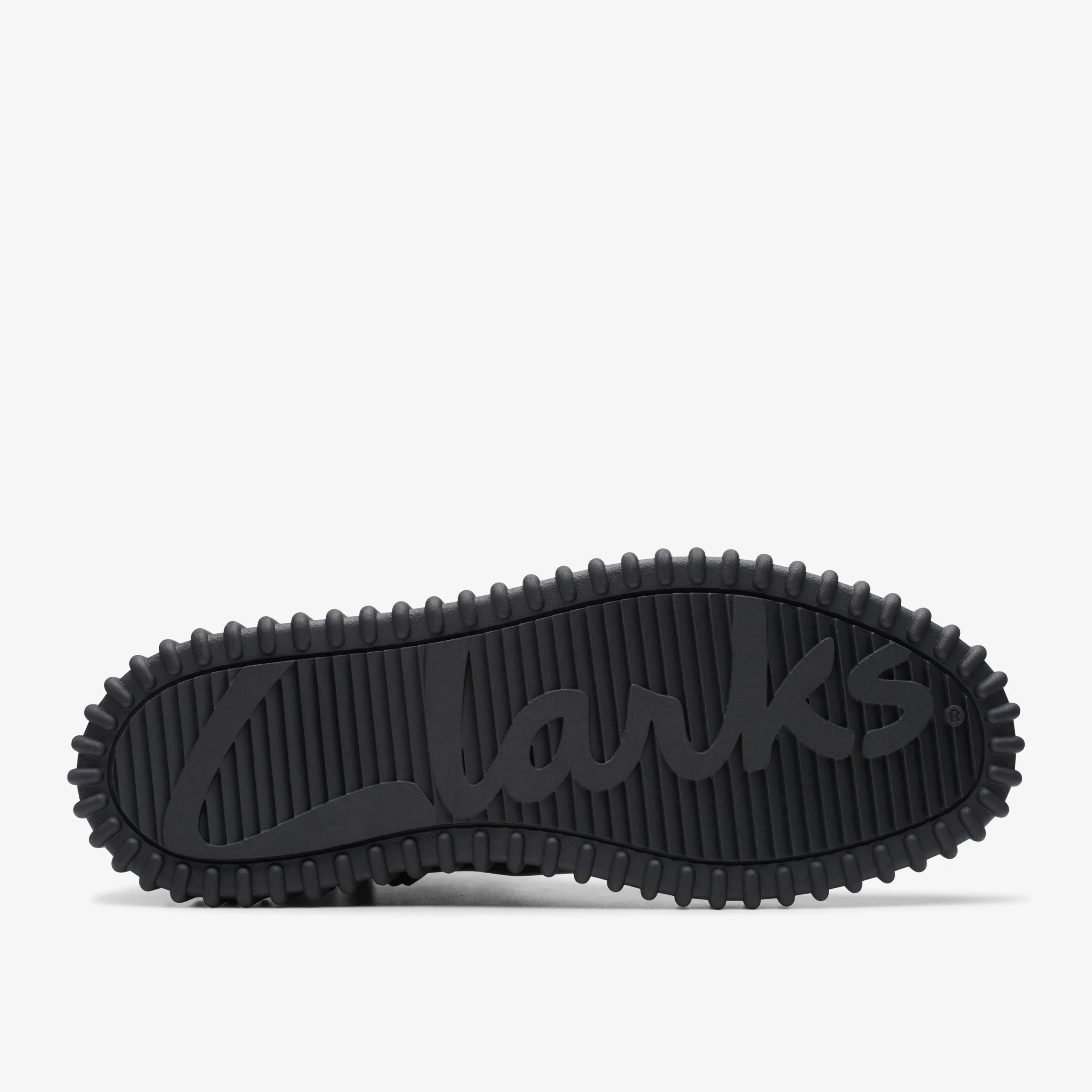Clarks Torhill Rise Black Leather Fashion