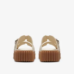 Clarks Torhill Slide Cream Interest Cheap