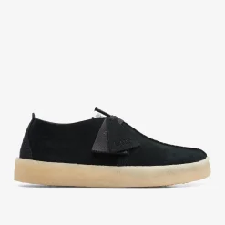Clarks Trek Cup Black Suede Cheap