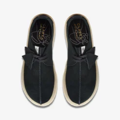 Clarks Trek Cup Black Suede Cheap