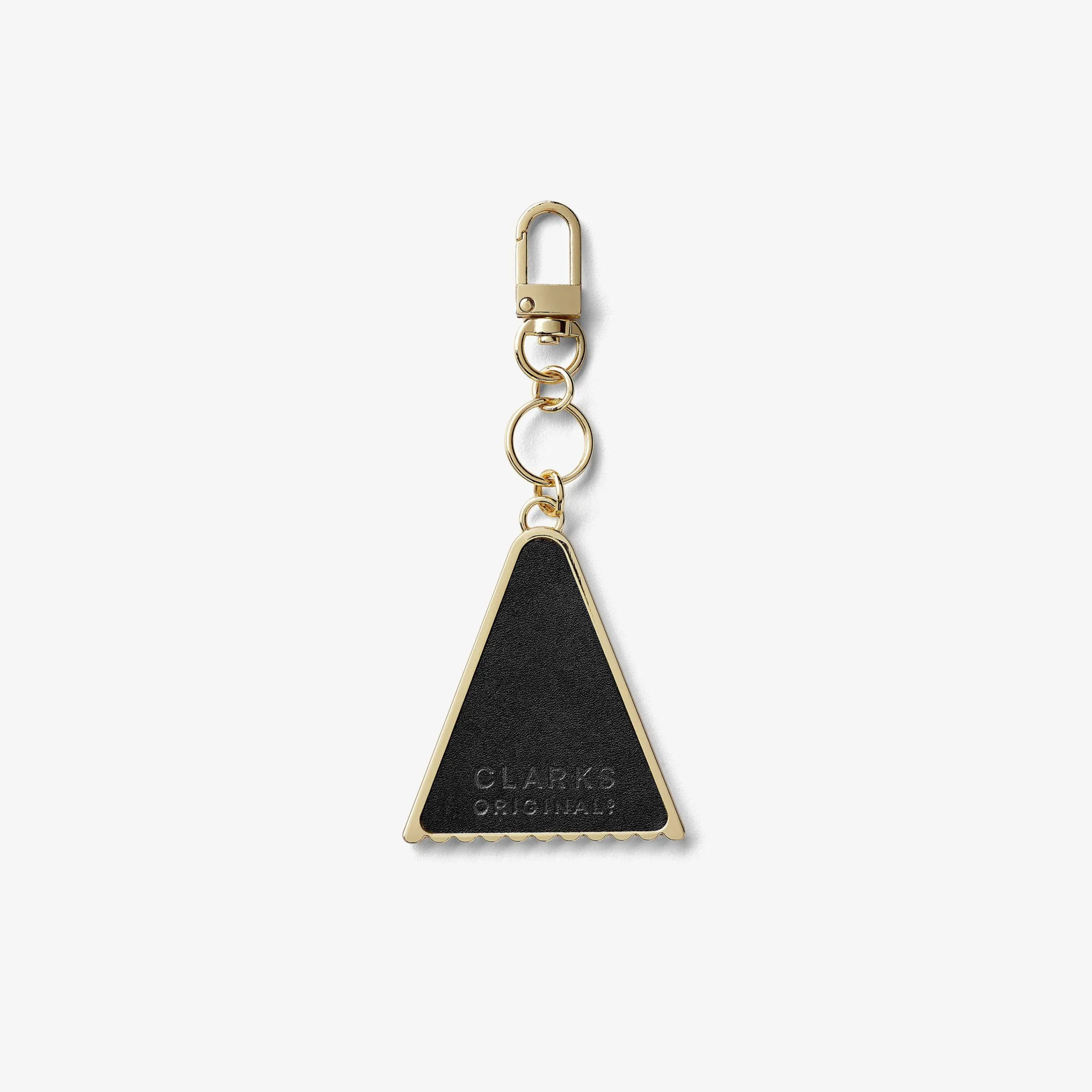 Clarks Trek Fob Black Leather Fashion