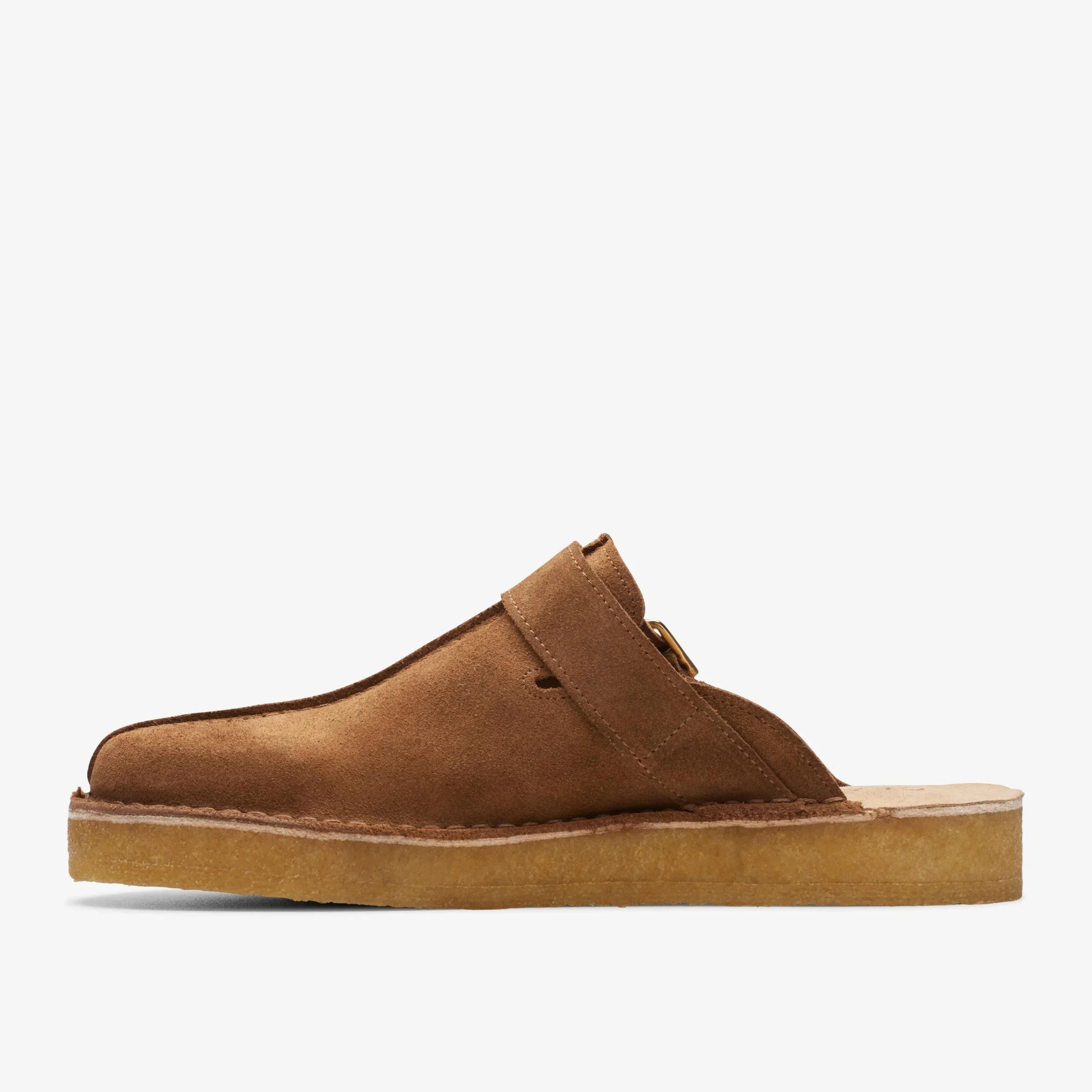 Clarks Trek Mule Caramel Suede Online