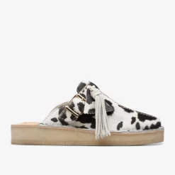 Clarks Trek Mule Cow Print HairOn Online