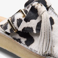 Clarks Trek Mule Cow Print HairOn Online