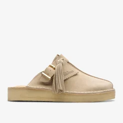 Clarks Trek Mule Sand Suede Sale