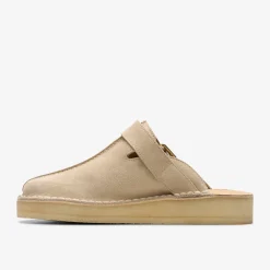Clarks Trek Mule Sand Suede Sale