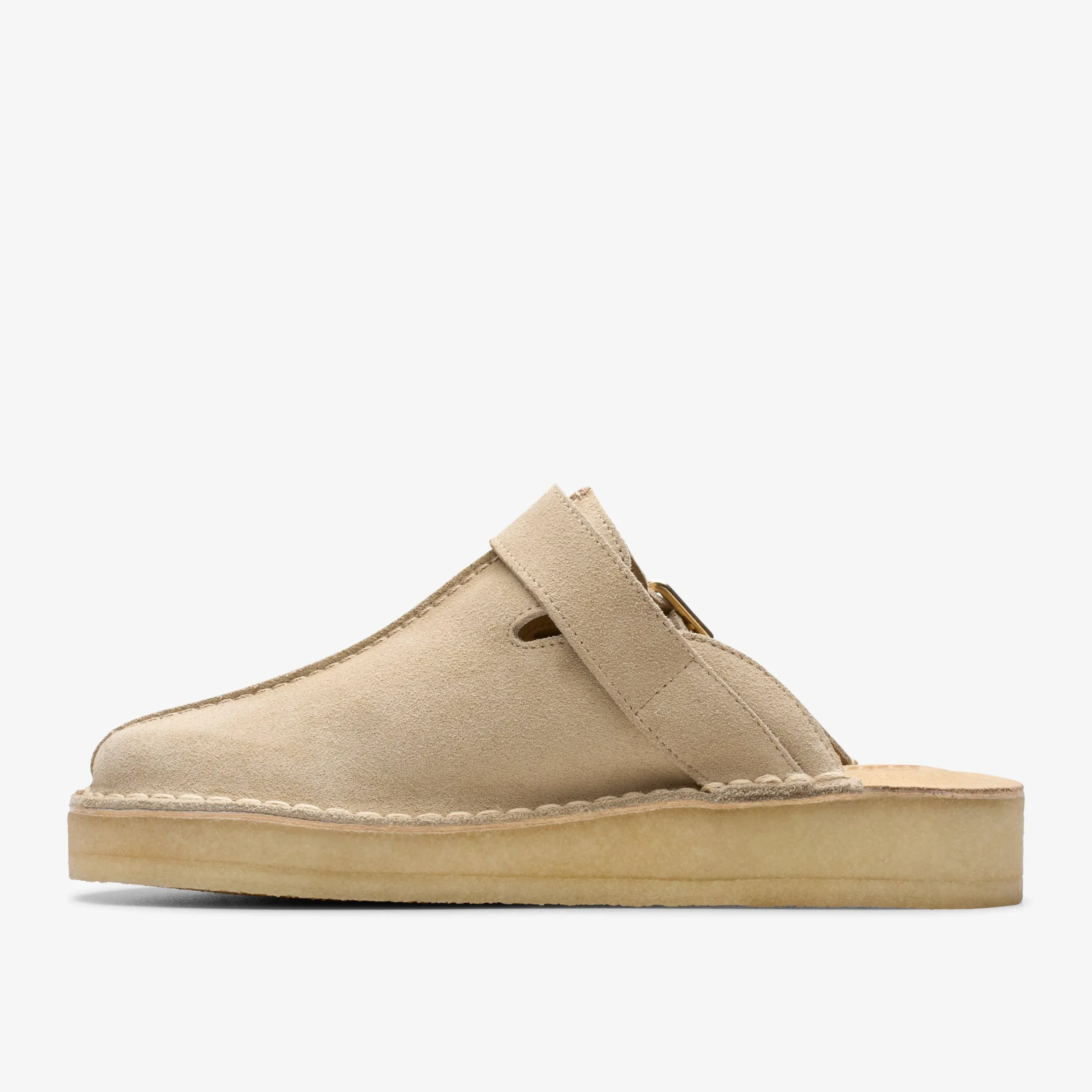 Clarks Trek Mule Sand Suede Sale
