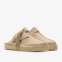 Clarks Trek Mule Sand Suede Sale