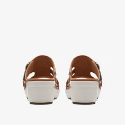 Clarks Tuleah Jane Olive Combination Clearance