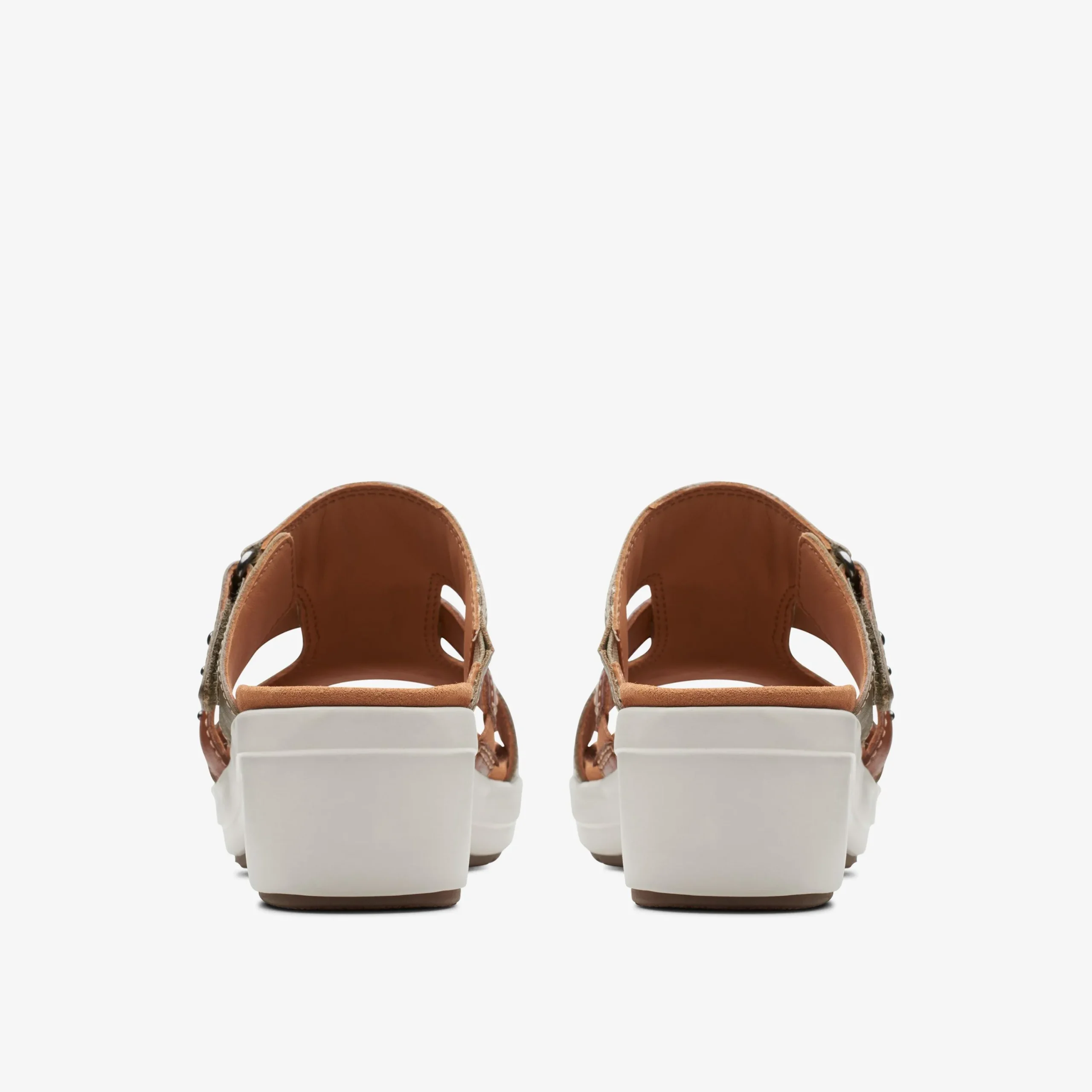 Clarks Tuleah Jane Olive Combination Clearance
