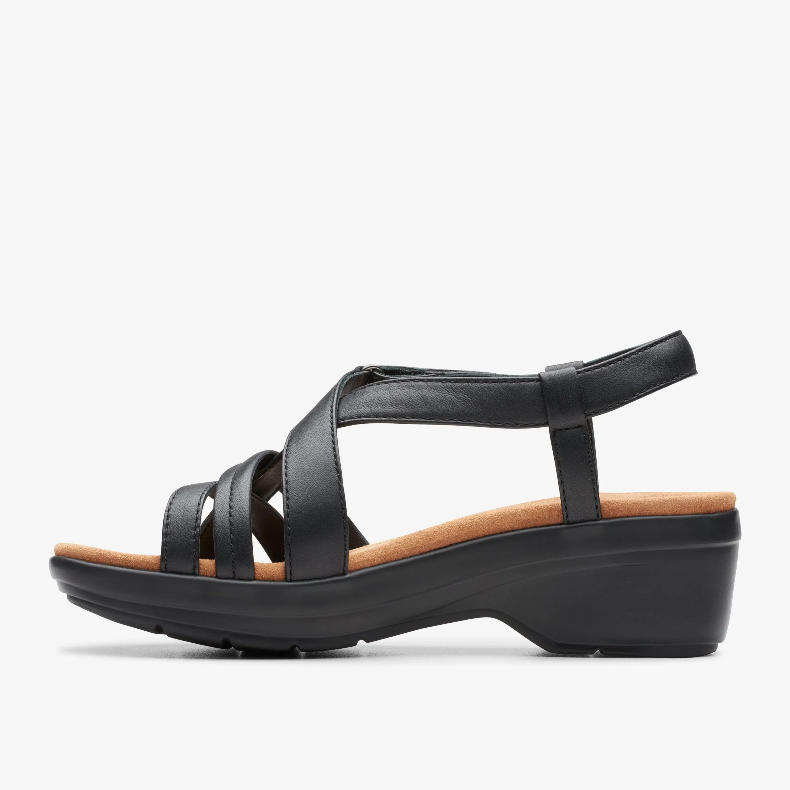 Clarks Tuleah May Black Leather New