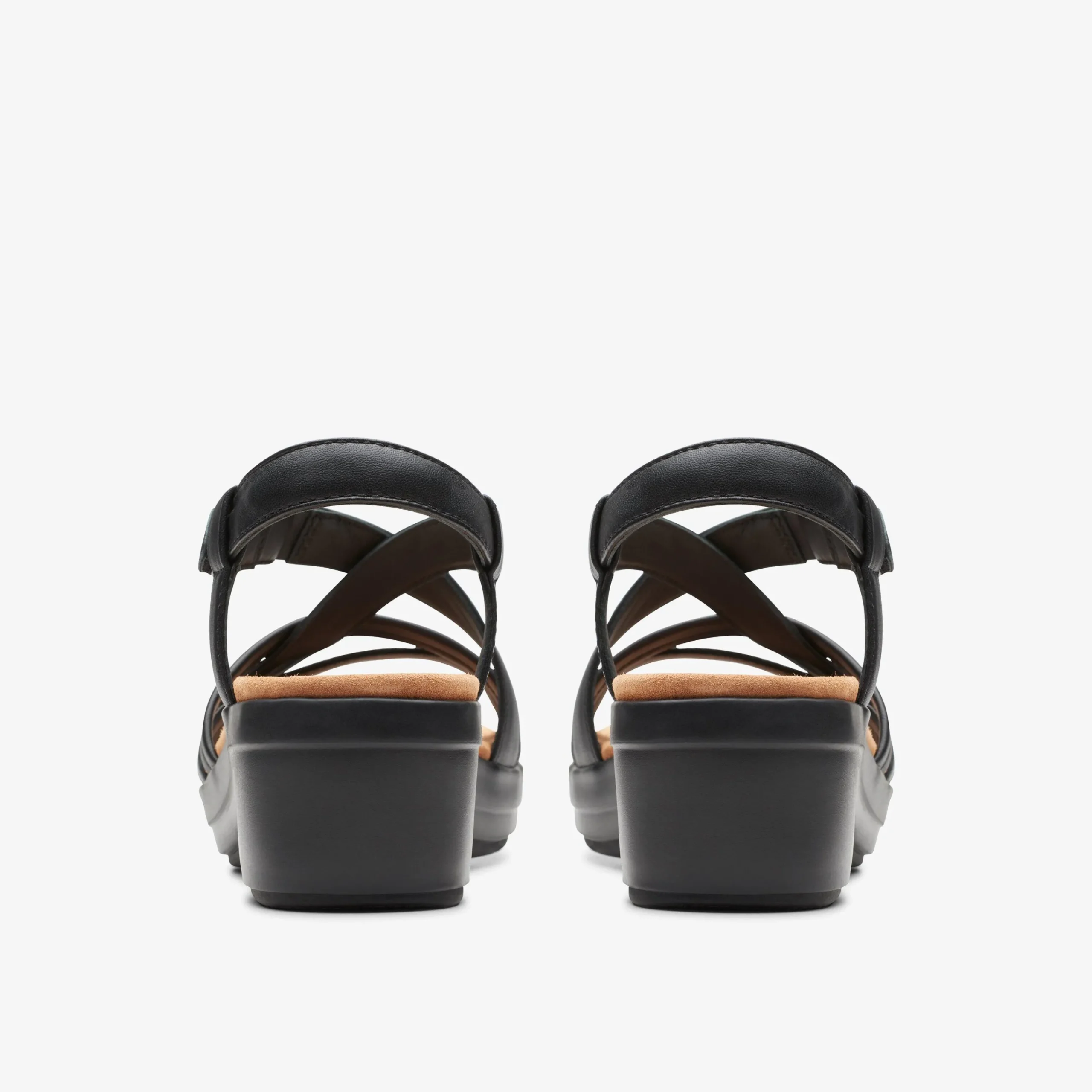 Clarks Tuleah May Black Leather New
