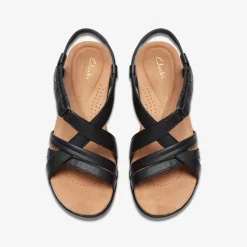 Clarks Tuleah May Black Leather New
