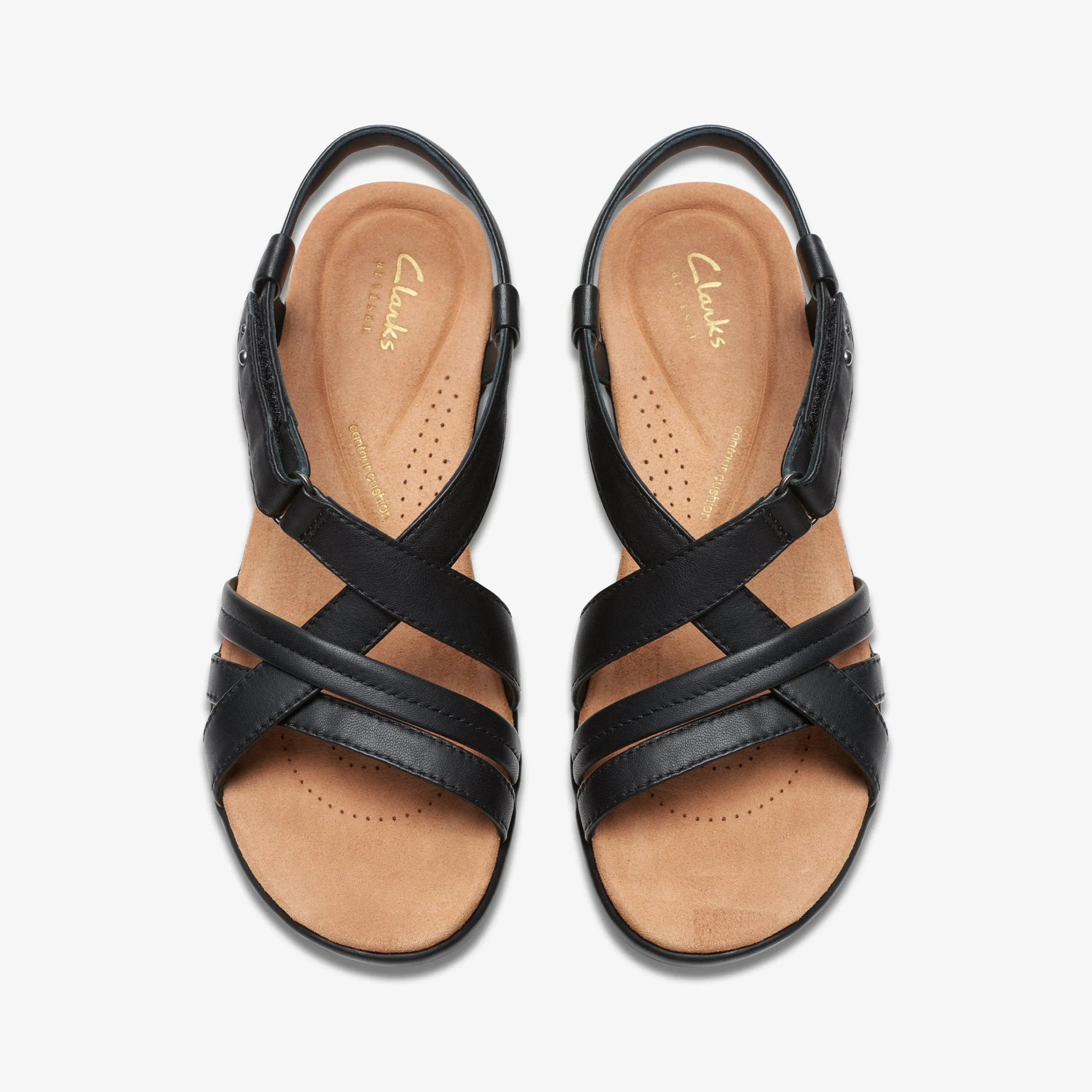 Clarks Tuleah May Black Leather New