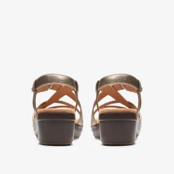 Clarks Tuleah May Metallic Leather Outlet