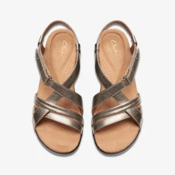 Clarks Tuleah May Metallic Leather Outlet