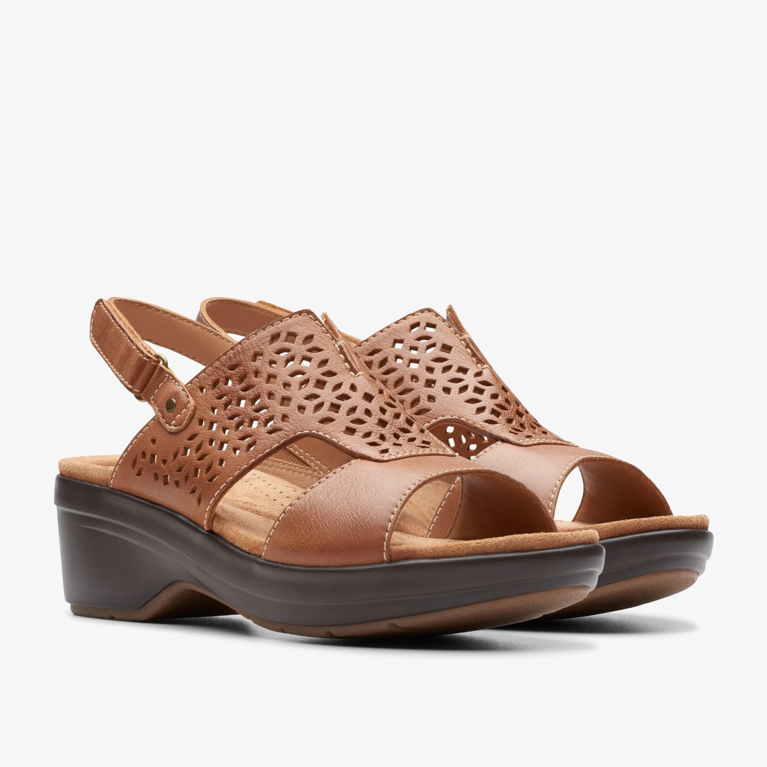 Clarks Tuleah Sun Tan Leather Shop