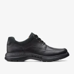 Clarks Un Brawley Lace Black Leather Best