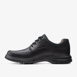 Clarks Un Brawley Lace Black Leather Best