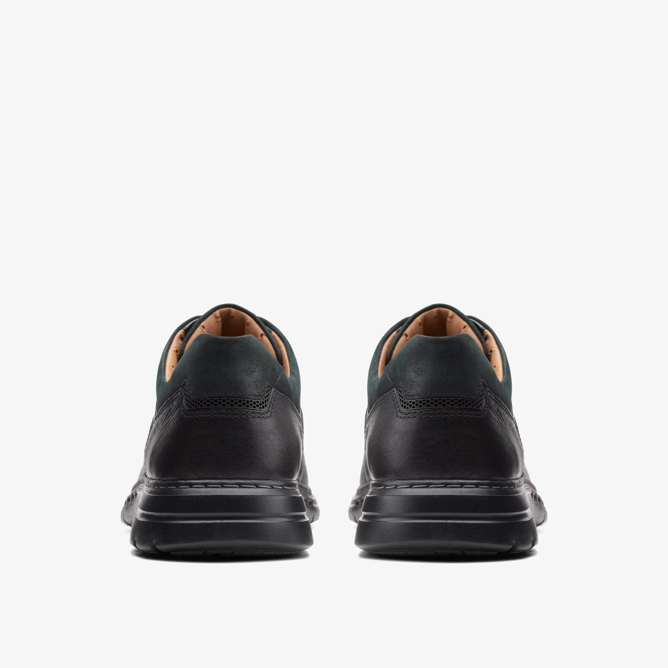 Clarks Un Brawley Lace Black Leather Best